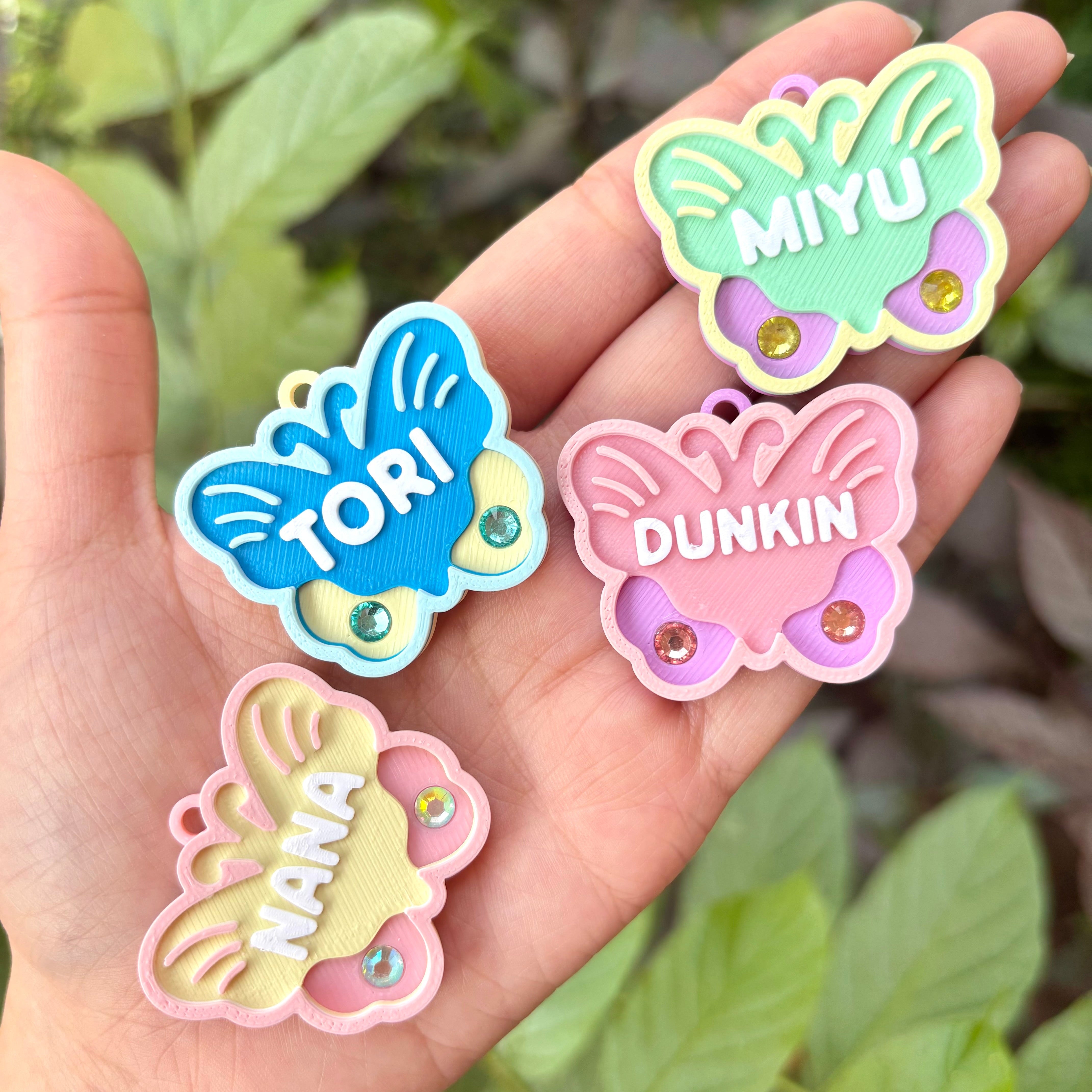 Yumē Name Tag - Pet Charm