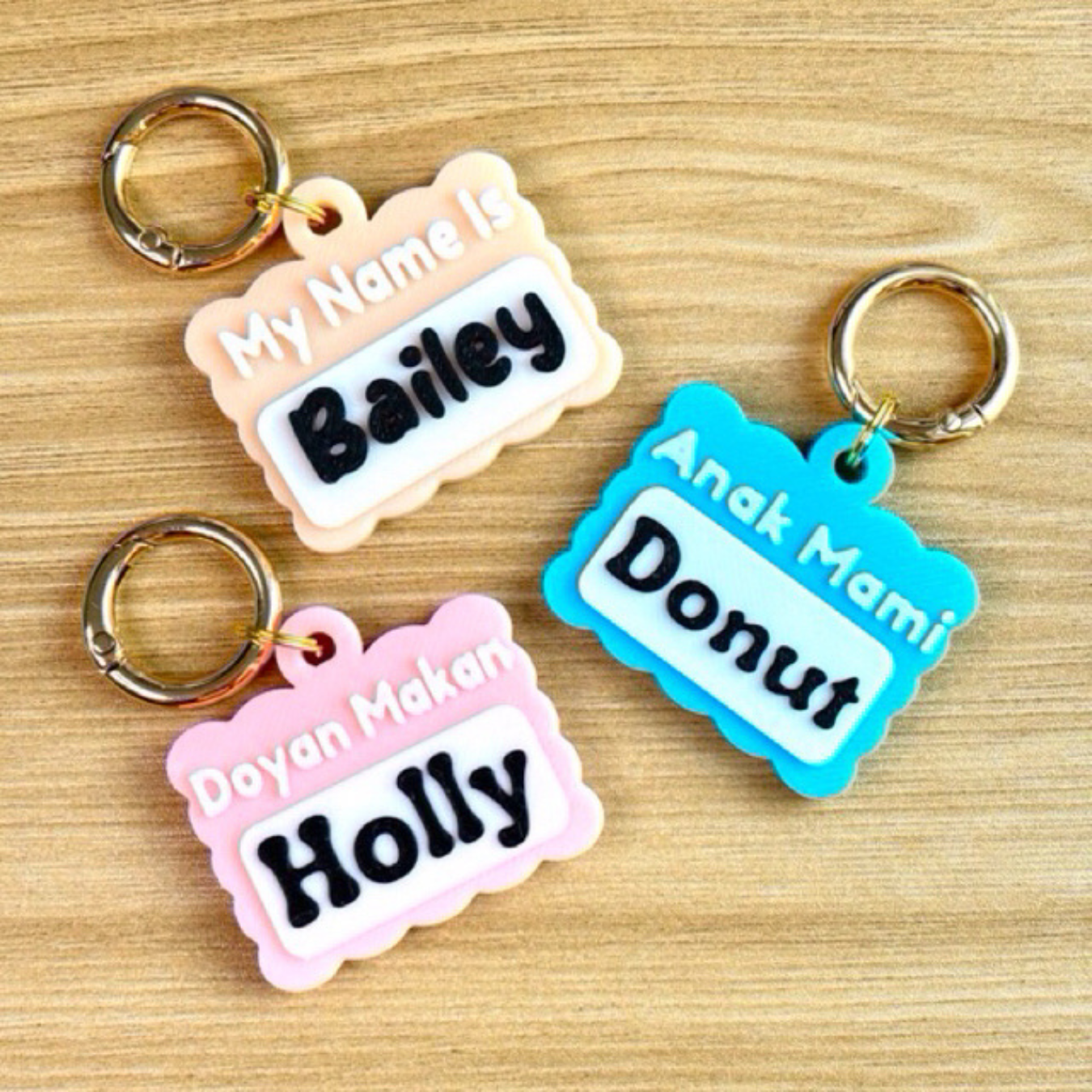 Personality Name Tag - Pet Charm