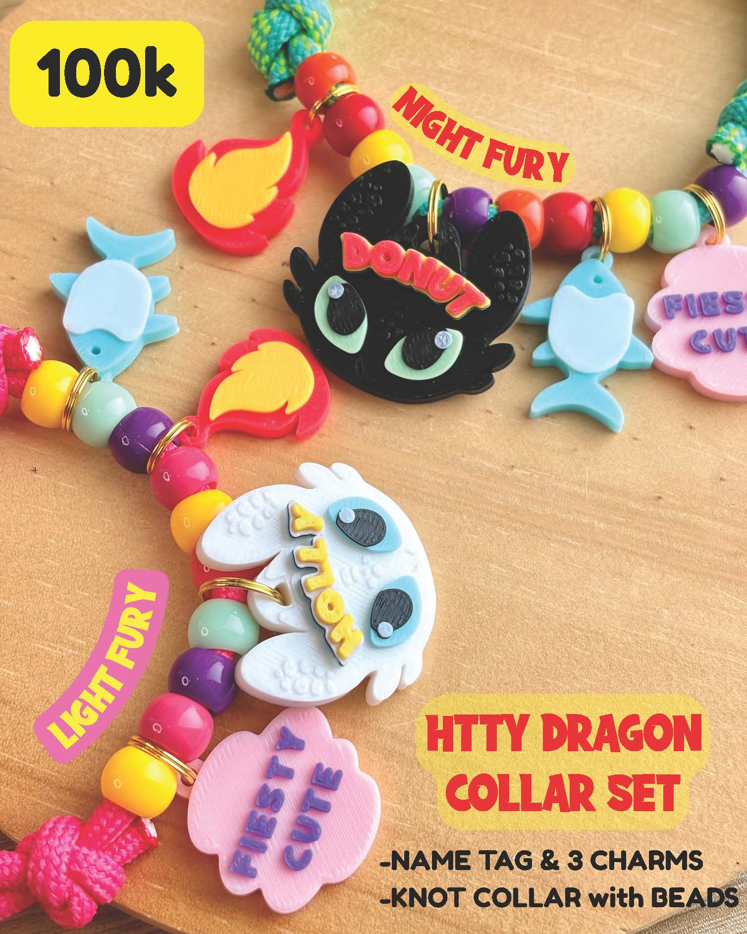 How To Train Your Dragon Collar Set