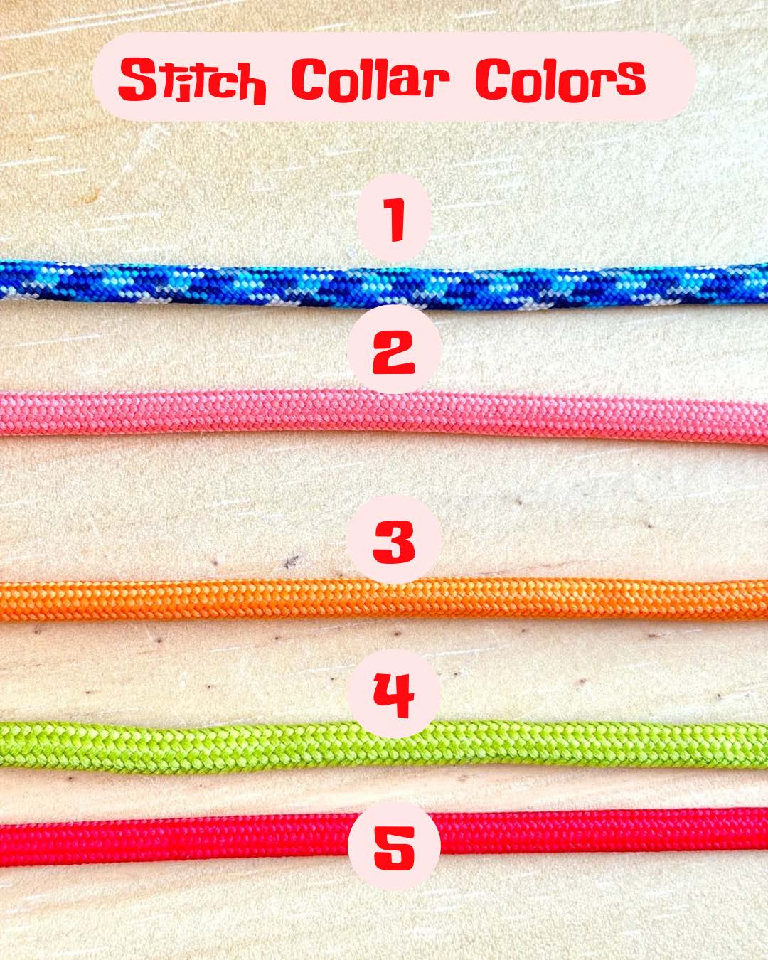 Stitch Edition Collar