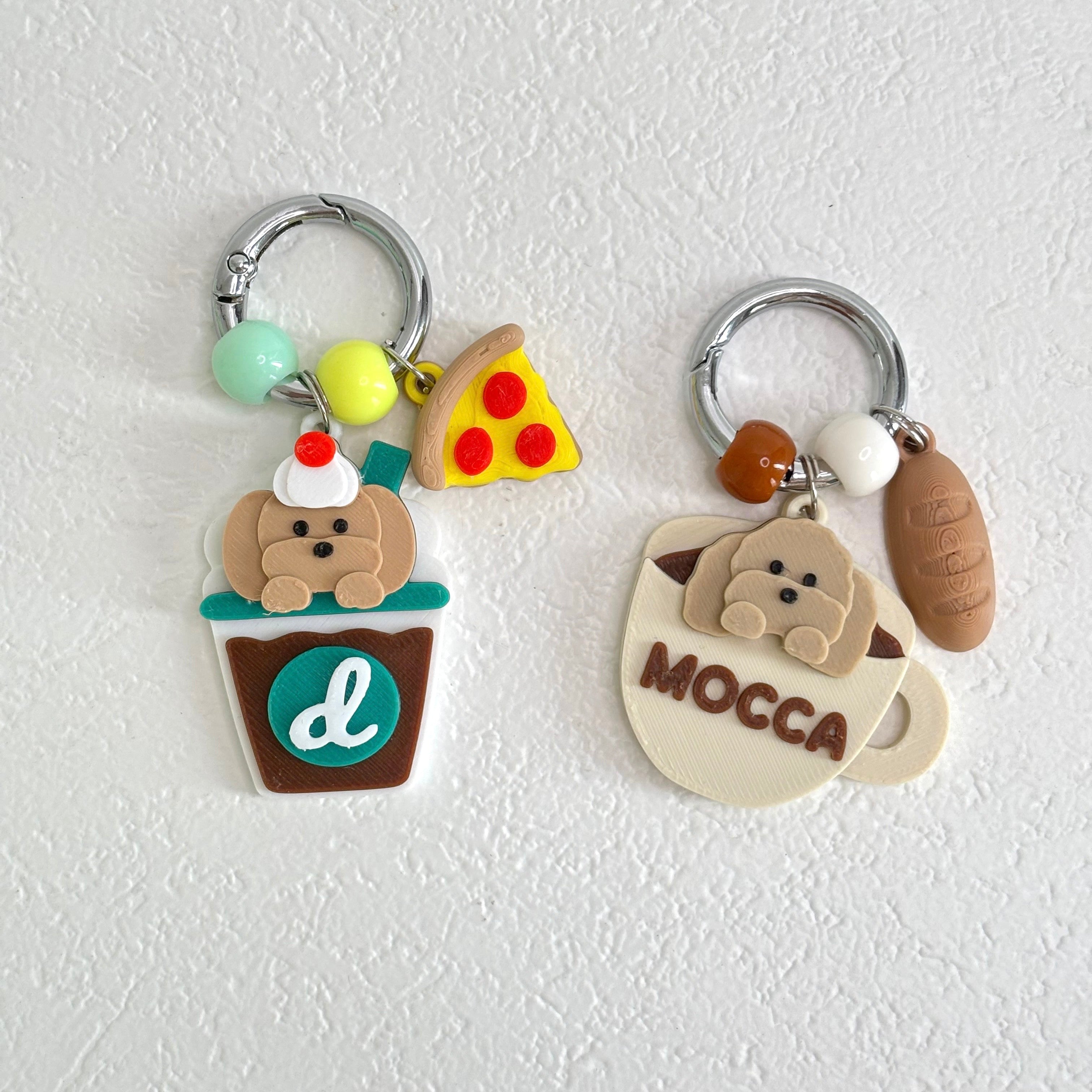 Coffee Pawtrait - Pet Charm