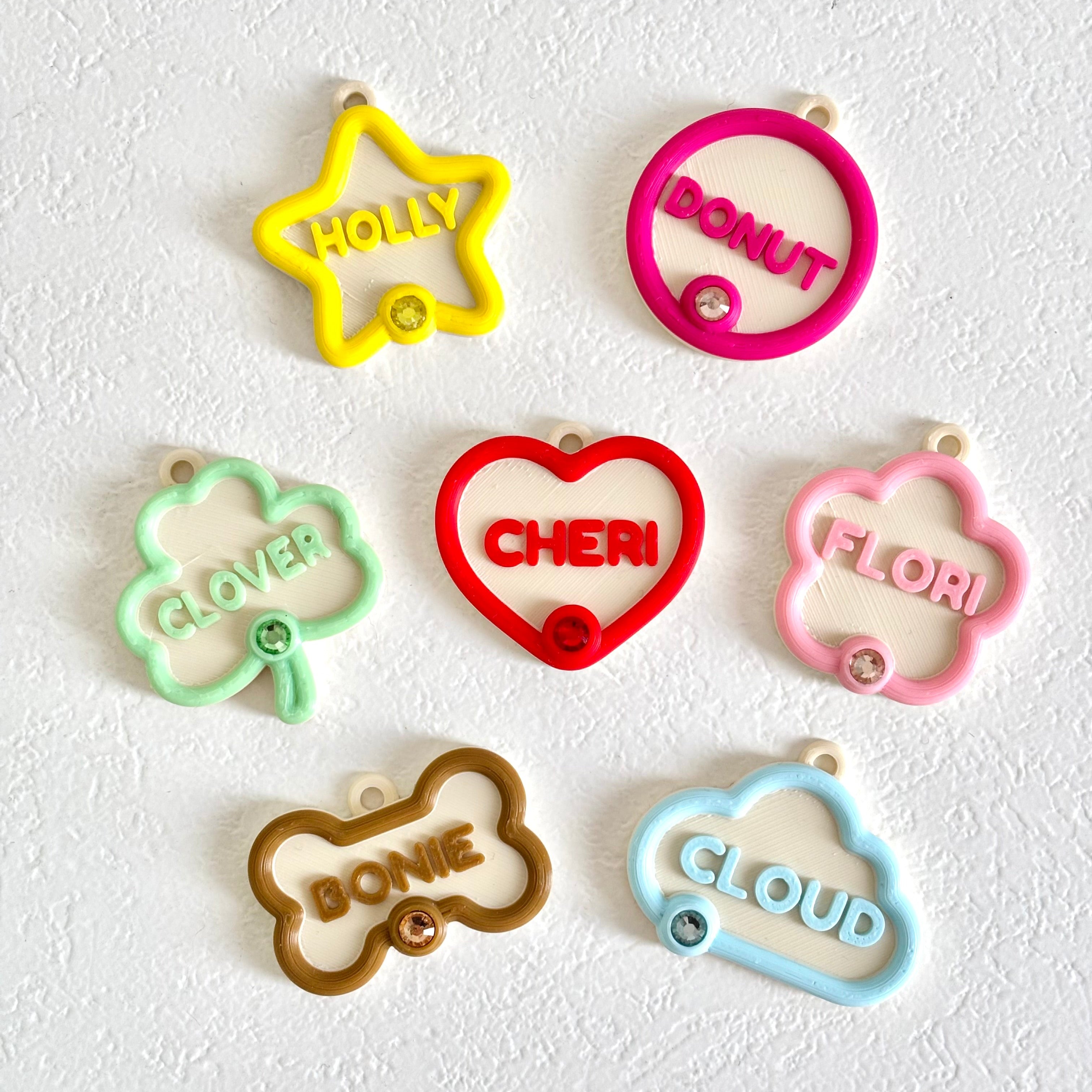 LUMI Name Tag - Pet Charm
