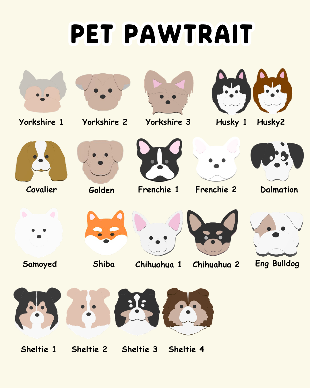 Pawtrait Name Tag