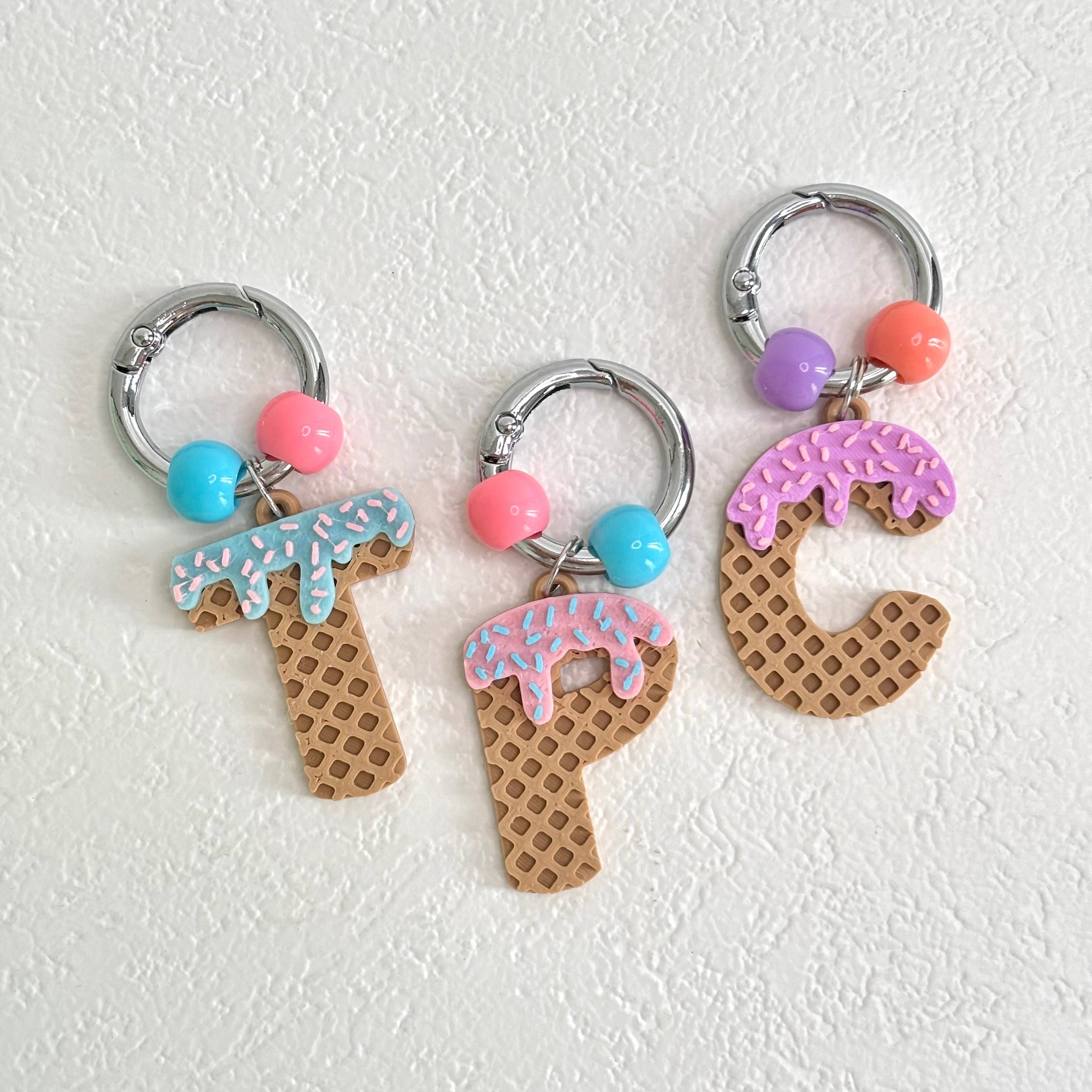Waffle Alphabet - Pet Charm